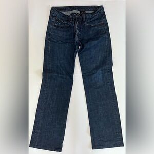 Dark-wash Bootcut Jeans